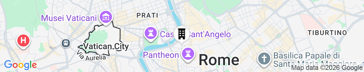Map for RSH Ara Pacis Enchanting Apartment