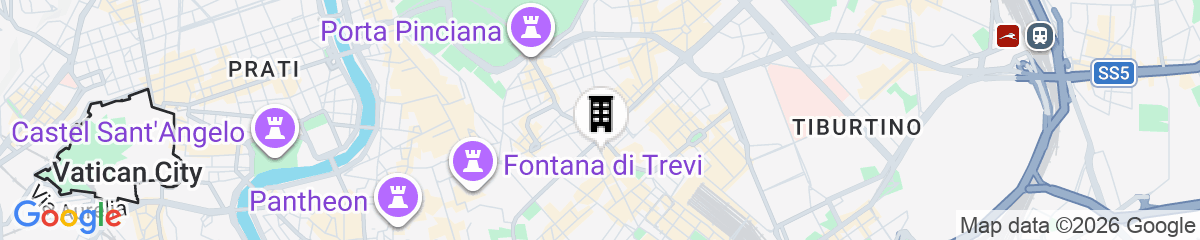 Map for The RomeHello - Hostel