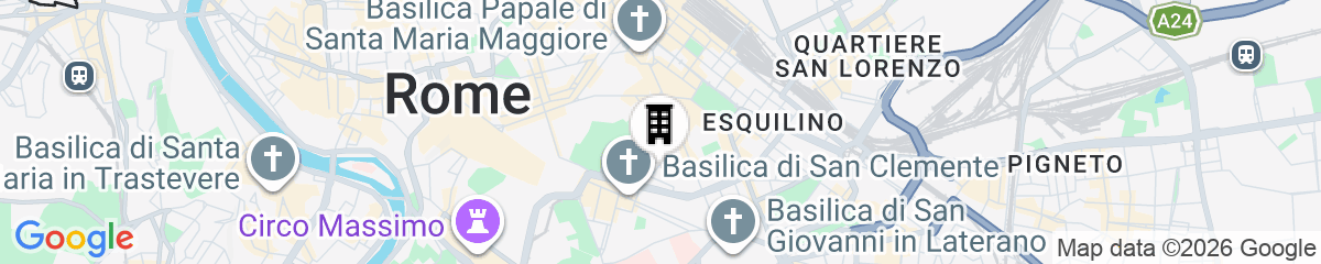 Map for Ostello Bello Roma