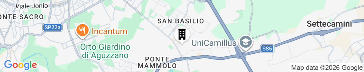 Map for Palace Rome - Hostel