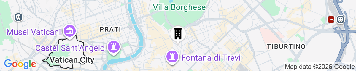 Map for QT Suites Roma