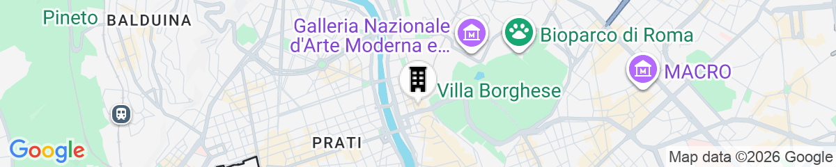 Map for Tritone Luxury Suites Piazza del Popolo