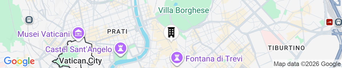 Map for HELMIRAGE PIAZZA DI SPAGNA SUITE