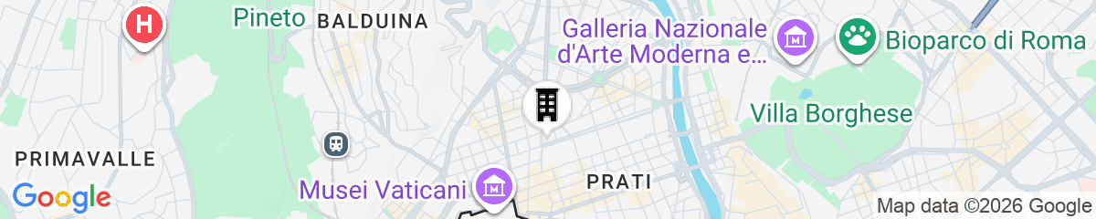 Map for Romart luxury rooms