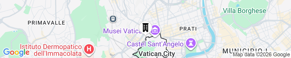 Map for Borgo Vaticano Guest House