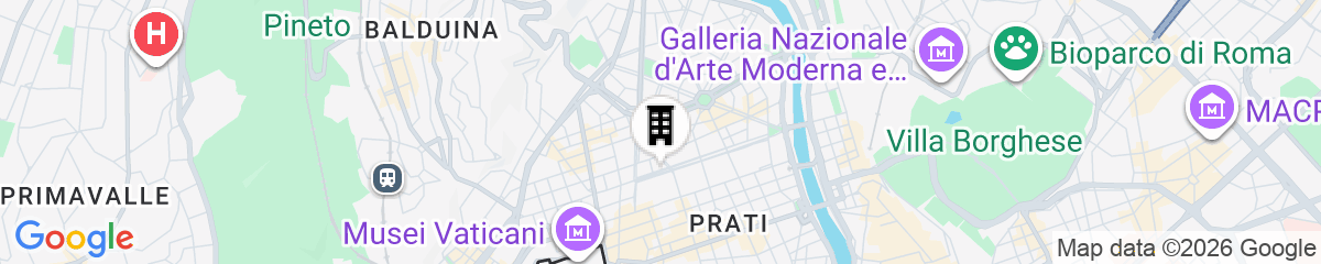 Map for BQ House Milizie Luxury Rooms