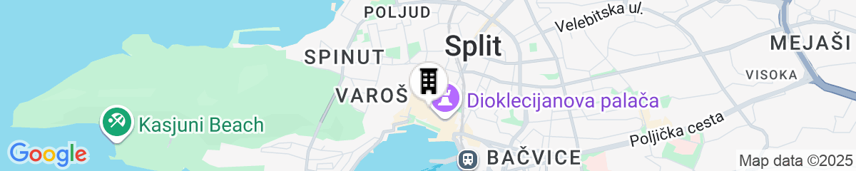 Map for Central Square Heritage Hotel