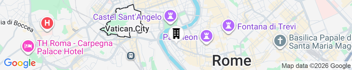 Map for Inn Rome Rooms & Suites