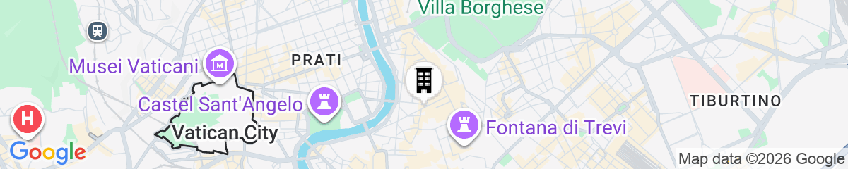Map for Residenza Ruspoli Bonaparte