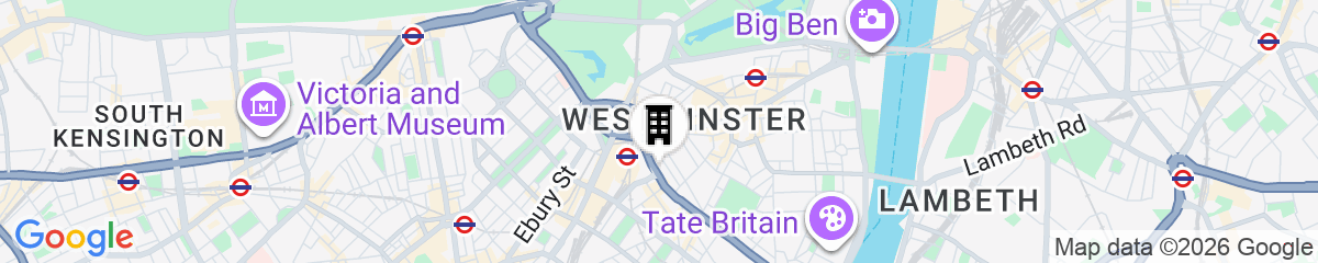 Map for The July London Victoria