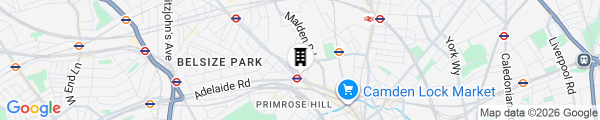 Map for Camden Enterprise Hotel & Pub