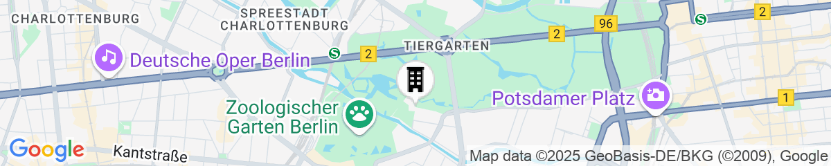 Map for SO/ Berlin Das Stue