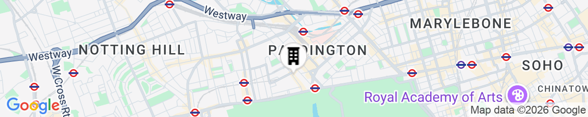 Map for Lancaster Hall Hotel