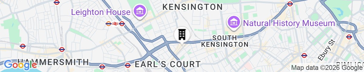 Map for The Prime London Hotel