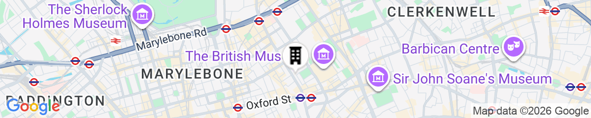 Map for Numa London Bloomsbury