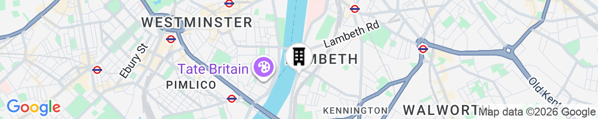 Map for Park Plaza London Riverbank