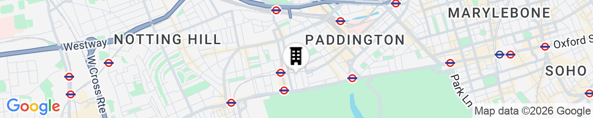Map for Byron Hotel London
