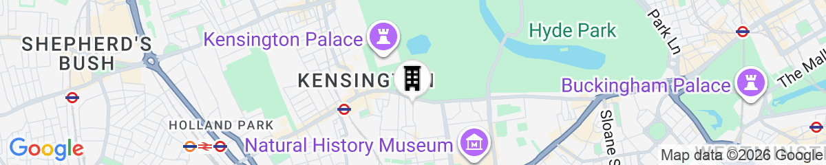 Map for Cheval Thorney Court at Hyde Park