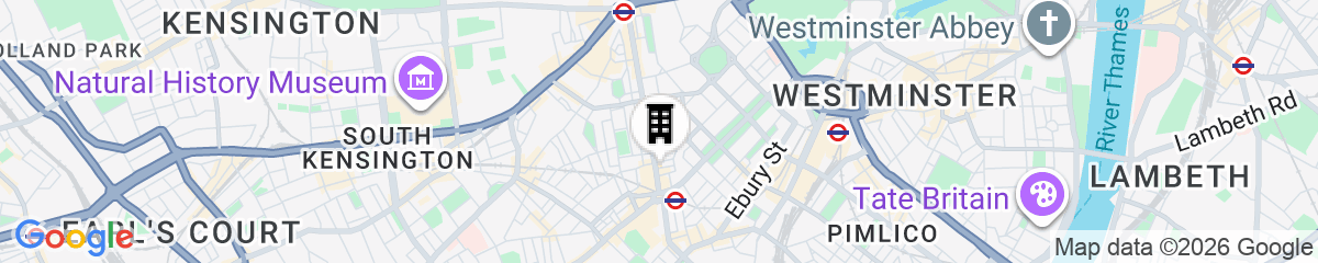 Map for Cheval Phoenix House at Sloane Square