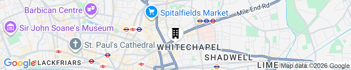 Map for The Gate London City
