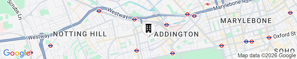 Map for Cleveland Residences Paddington