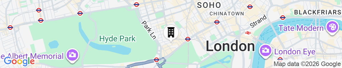 Map for Mayfair House