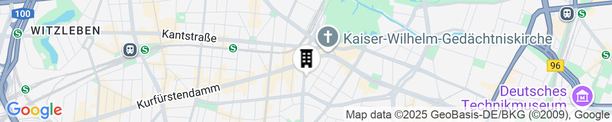 Map for H10 Ku'Damm Lofts