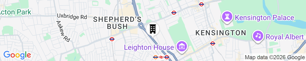 Map for Bob W London Holland Park