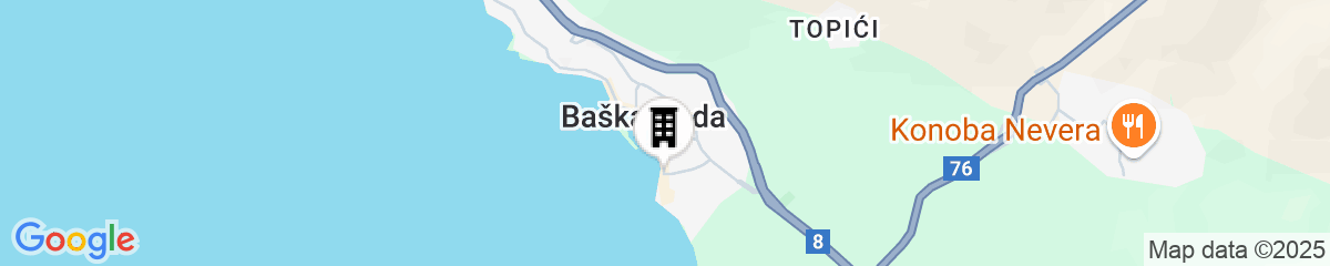 Map for Hotel Bacchus