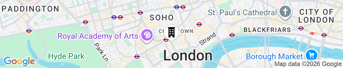 Map for Soulful Central London Apartment