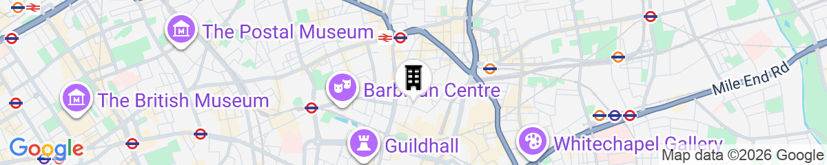 Map for St Christopher's Liverpool Street - Hostel