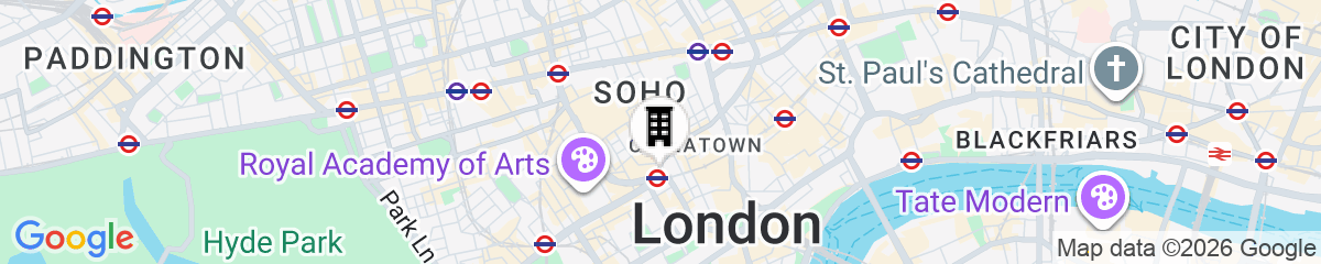 Map for Zedwell Capsule Hotel, Piccadilly Circus