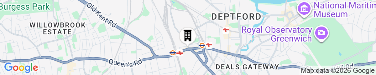 Map for NX London Hostel