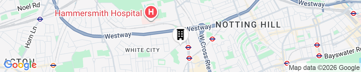 Map for The Queens Hostel