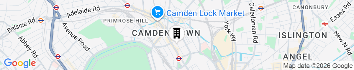 Map for Smart Camden Inn Hostel
