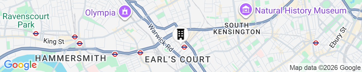 Map for The Edwin Hotel