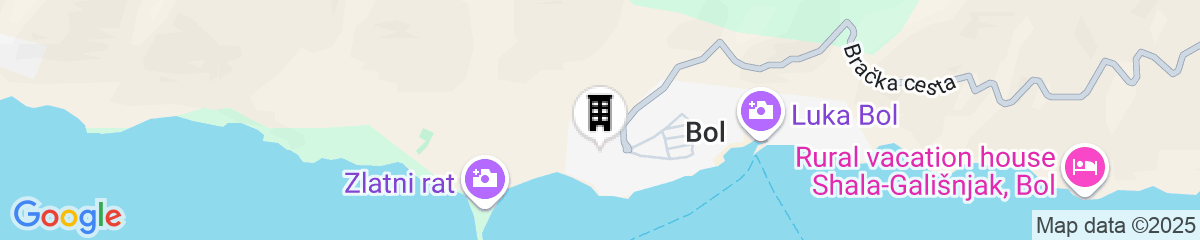 Map for Bluesun Holiday Village Bonaca