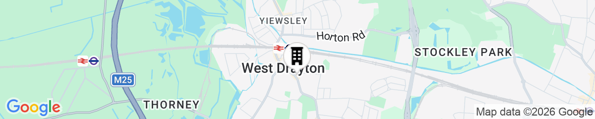 Map for Oakwood B&B Heathrow