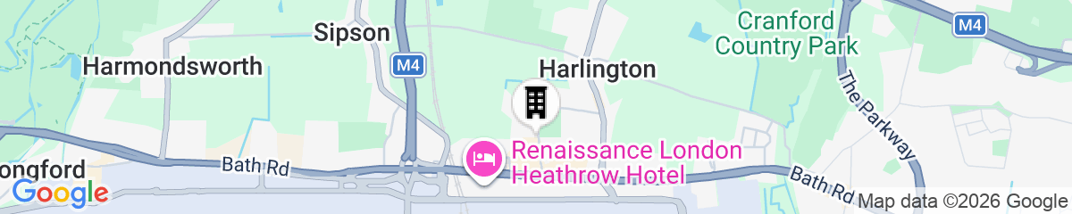 Map for Heathrow Lodge B&B