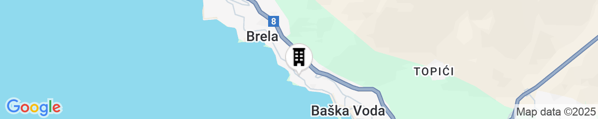 Map for Bluesun Hotel Berulia