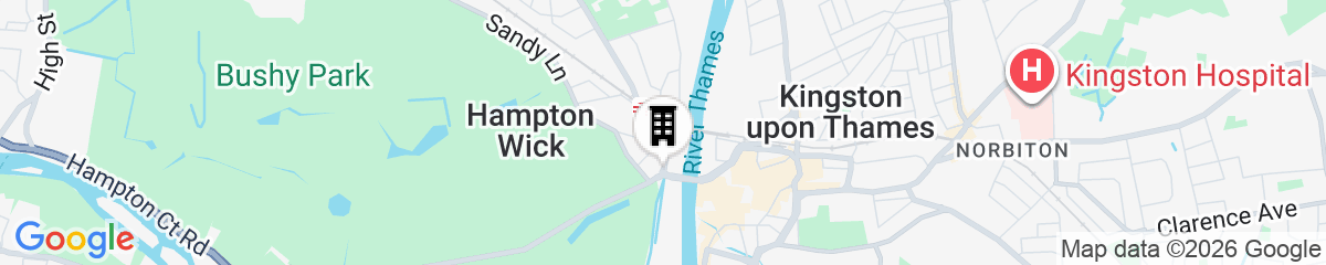Map for The White Hart Hotel