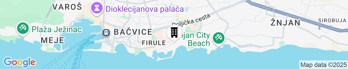 Map for Adriatic Queen Residence