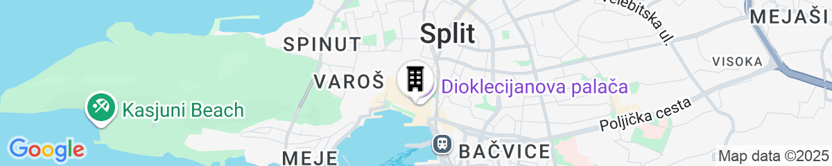 Map for Heritage Jupiter Luxury Hotel