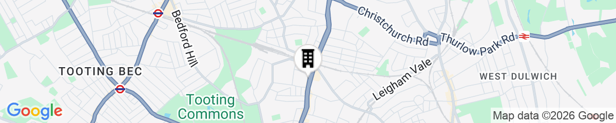 Map for Limehome London Streatham High Rd
