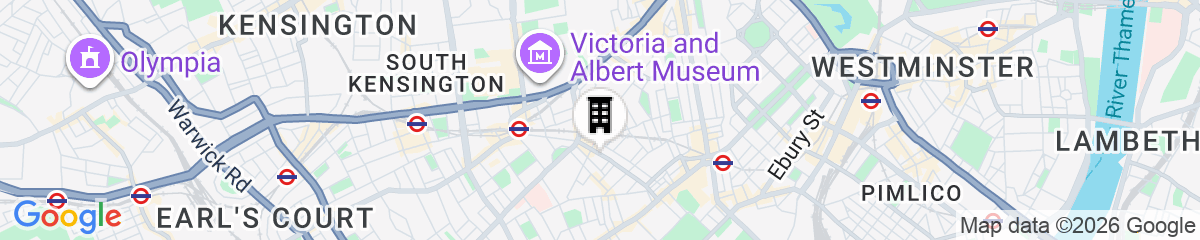 Map for Chelsea Cloisters Serviced Apartments
