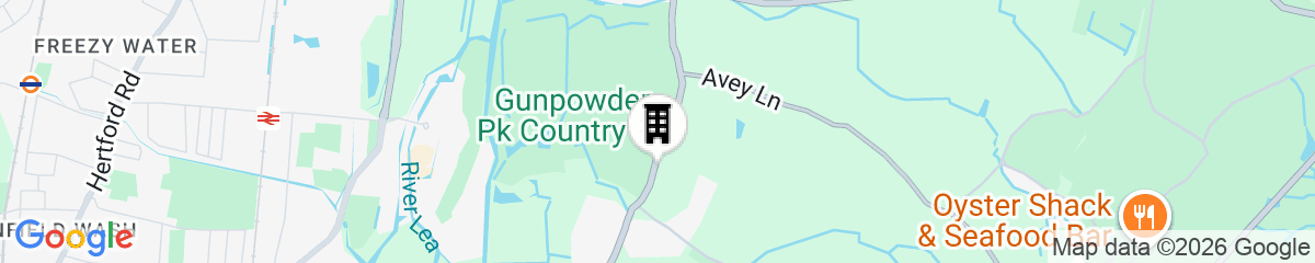 Map for Premier Inn Waltham Abbey