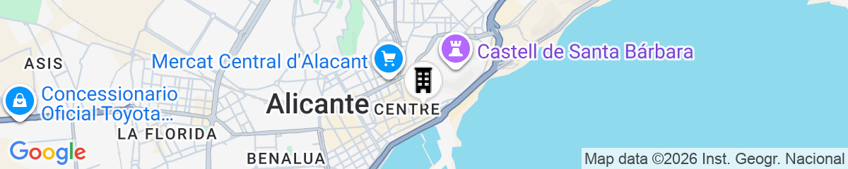 Map for Luces de Catedral