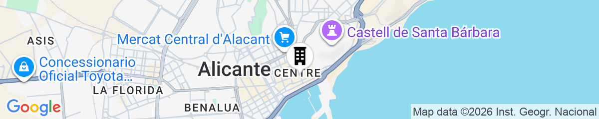 Map for Méndez Núñez Alicante