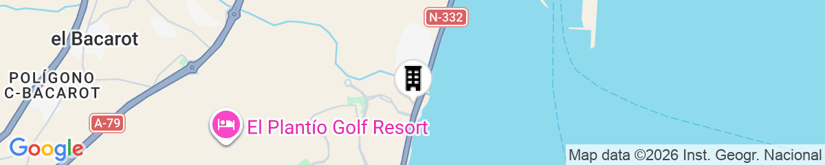 Map for Ibis Hotel Alicante