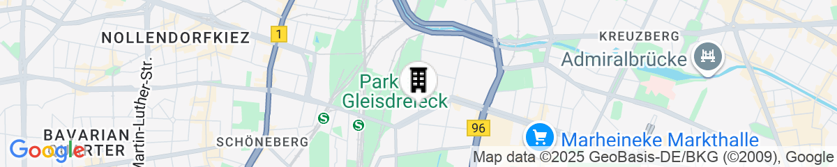Map for GINN City & Lounge Yorck Berlin